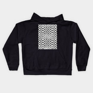 Lombok Weave Pattern Boho Kids Hoodie